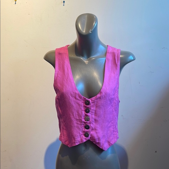 Free People Tops - Free People pink vest